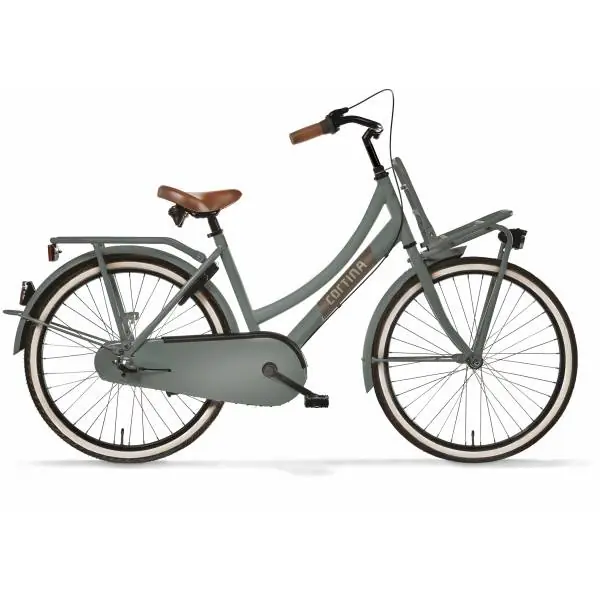 Cortina Kuljetus U4 Mini Tyttöjen Polkupyörä 24" 3S Jn - Sage Asiakkaiden Suosikki