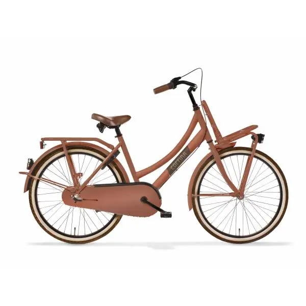 Ajankohtainen Cortina Kuljetus U4 Mini Tyttöjen Polkupyörä 24" 3S Jn - Clay