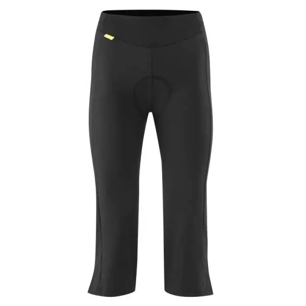 Viikonlopputarjous Gonso Essential 3/4 Pyöräilyhousut Flared Naiset Musta - 50