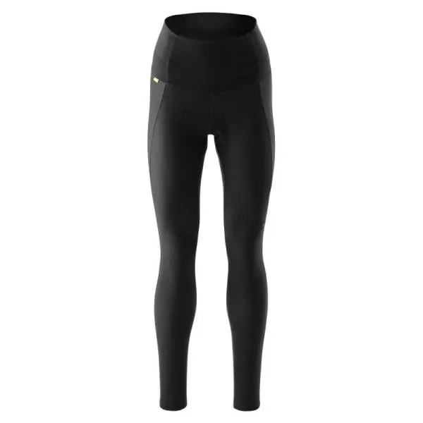 Gonso Essential High Waist Pyöräilyhousut Therm Naiset Musta - 36 Uusi Malli