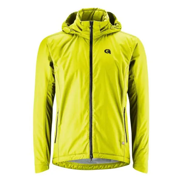 Sertifioitu Gonso Save Sade Takki Thermo Miehet Safety Keltainen - L