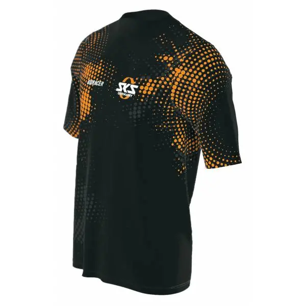Tilaa Heti SKS MTB Pyöräilypaita Lyhyt Laippa Musta/Oranssi Dots - 3XL