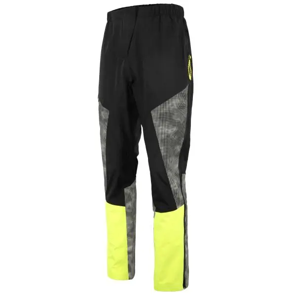 Ajankohtainen Wowow Etna Sadehousut Musta/Fluo Keltainen - 2XL