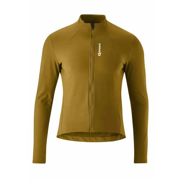 Loppuunmyynti Gonso Sitivo Thermo Pyöräilypaita Miehet Antique Moss - XL