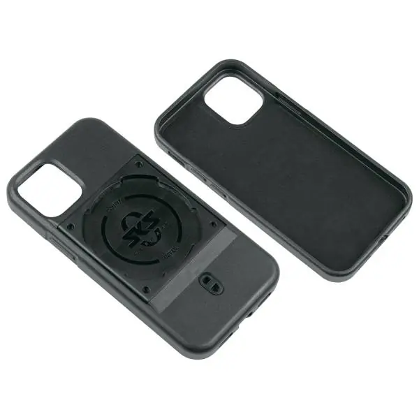 SKS Compit Puhelin Kansi -. iPhone 12 Mini - Musta Edullinen