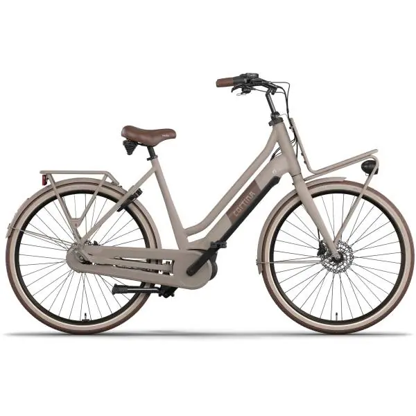 Cortina E-U4 Next E-Bike Naiset 28" 52cm 7S - Lämmin Sand Halpa