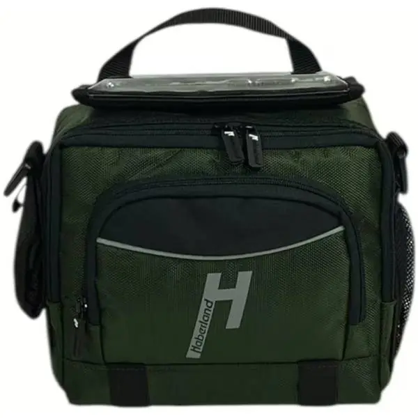 Haberland Bottle Ohjaustangon Laukku 6L - Vihreä Eniten Myyty