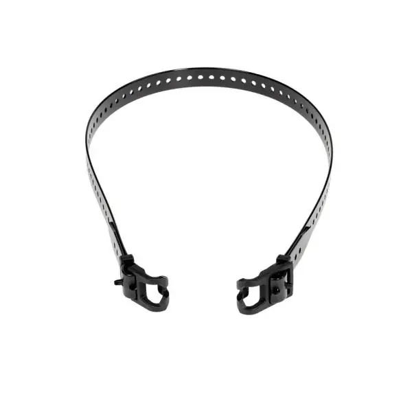 Nopea Toimitus Ortlieb O-Strap Rack 20/900 mm - Musta
