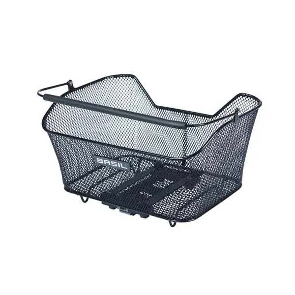 Basil Base M Multi Järjestelmä NX Polkupyörän Kori Taka 13L - Musta Uusi Kokoelma