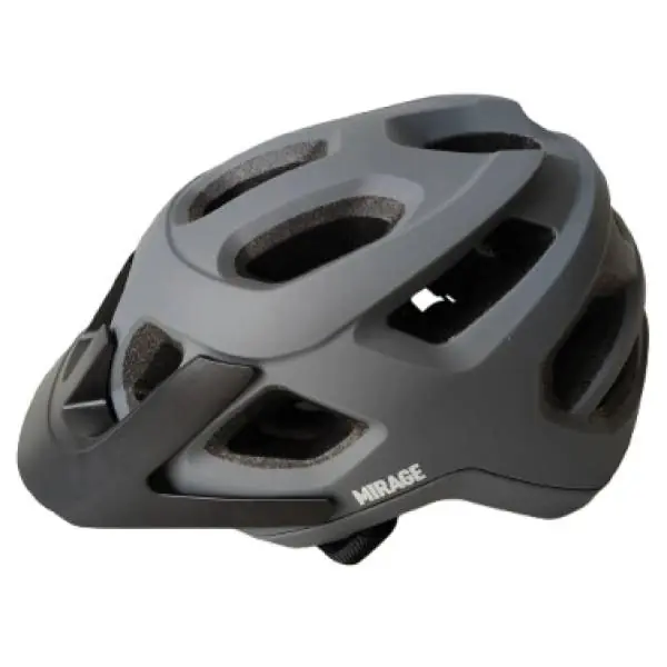 Mirage Tour/MTB Pyöräilykypärä Harmaa - 55-58 cm Suosittu