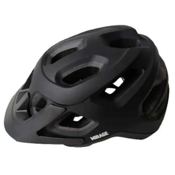 Eniten Myyty Mirage Tour/MTB Pyöräilykypärä Musta - 58-61 cm