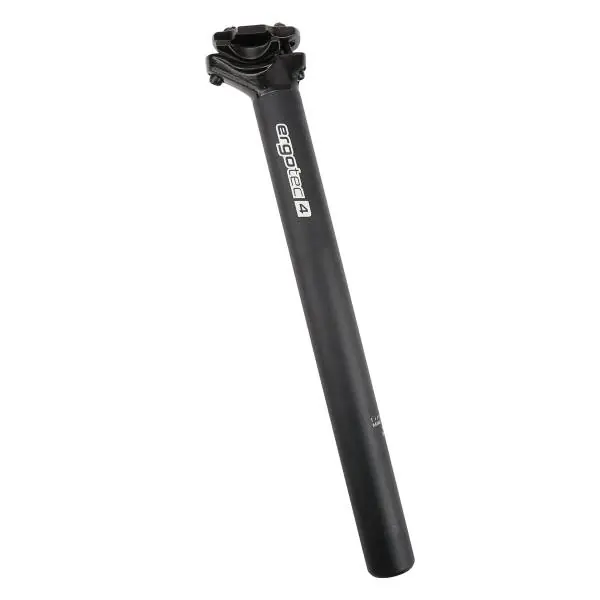 Ergotec Atar Satulatolppa 350mm Ø27.2mm - Musta Vain Tänään