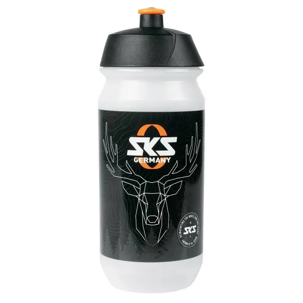 SKS Shiva Hirsch Vesipullo 500ml - Musta Uutuus
