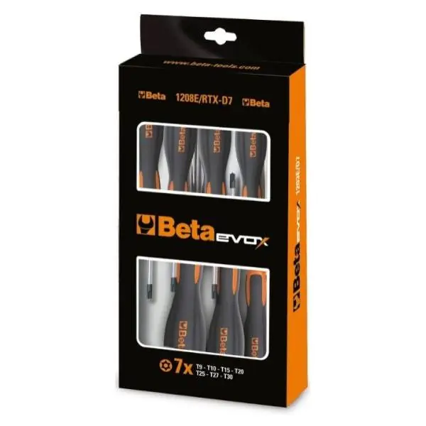 Beta Tools Torx-Avain 7-Osat - Oranssi Bestseller