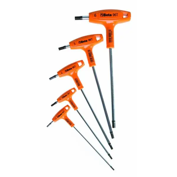 Bestseller Beta Tools Kuusioavain 5-Osat - Oranssi