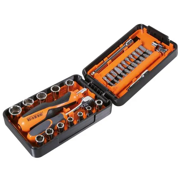 Beta Tools Kansisarja 1/4" 39-Osat - Oranssi Eniten Myyty