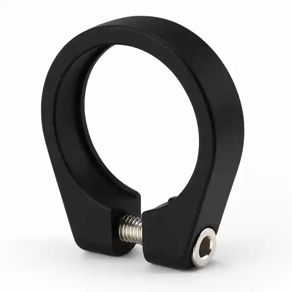 Edge Satulatolpan Kiristin Ø34.9mm Alumiini - Musta Kuuma Tarjous
