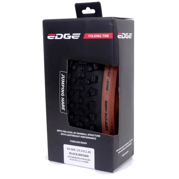 Edge Jumping Hare 27.5x2.35" Rengas - Musta/Ruskea Merkkituote