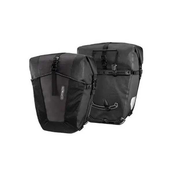 Alennus Ortlieb Back-Roller XL Plus Laukku QL2.2 - Granite/Musta