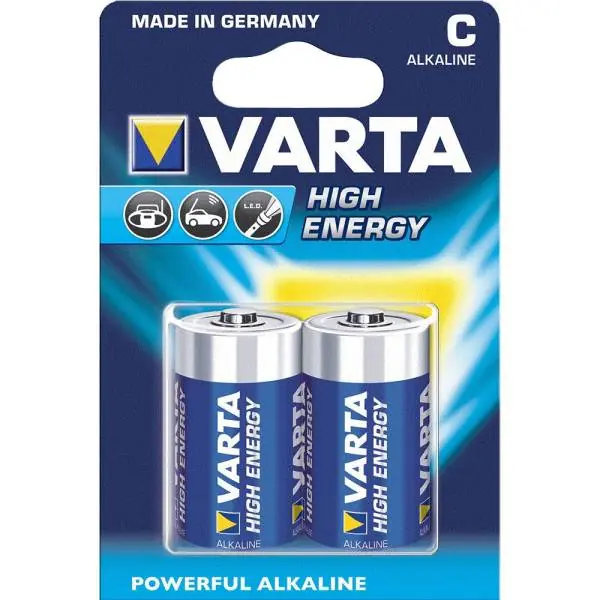 Vain Rajoitetun Ajan Varta LR14 C Longlife Alkaline Paristo (2)