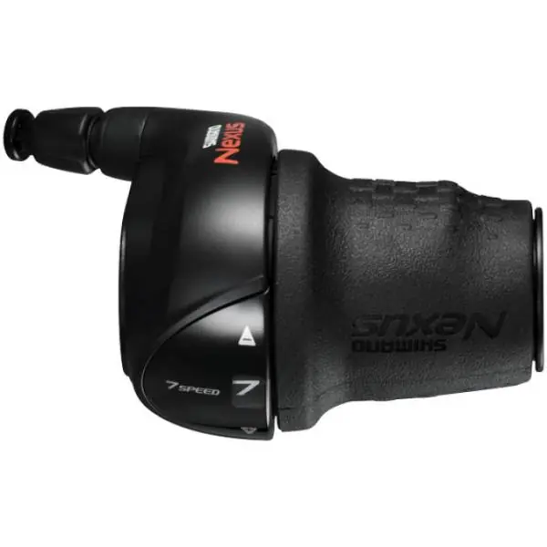 Ajankohtainen Shimano Nexus Twist Shifter 7S Sisältyy. Sisäpuolella- Ulkokotelo