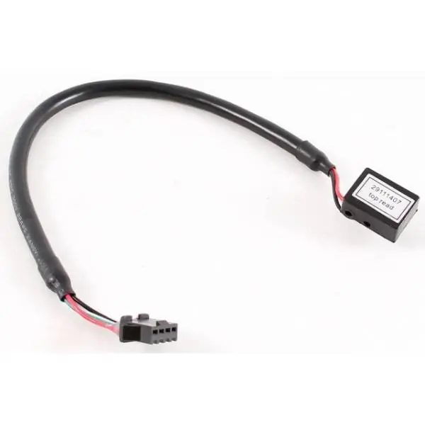Uusi Kokoelma E-Motion Rotatie Tunnistin 270mm 36V Top Read - Musta