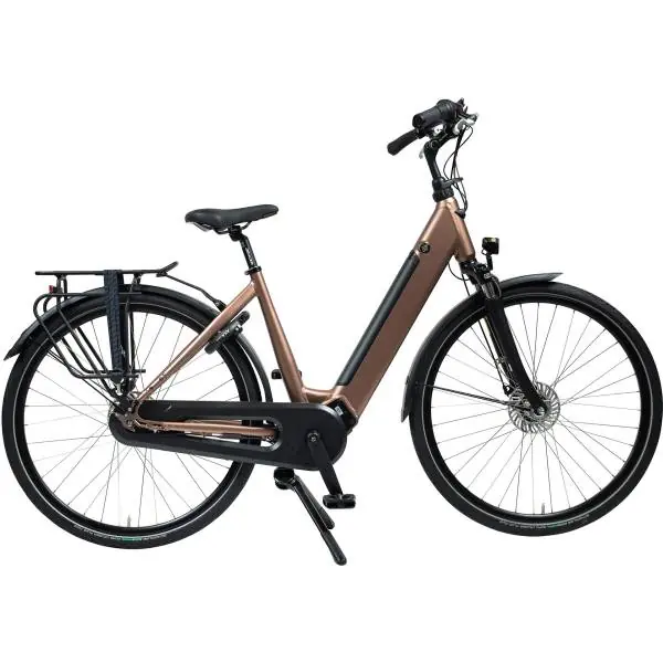 Löytö Bikkel Tuba Mae E-Bike Naiset 55cm 7S 630wh - Vaaleanpunainen Samppanja