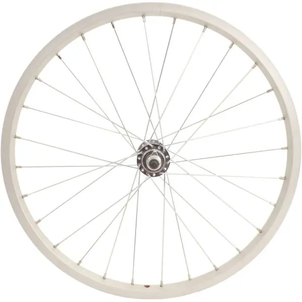 Edge Etupyörä 20x1.75" Kiinteä Akseli Alumiini - Hopea Vain Rajoitetun Ajan