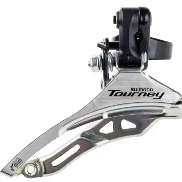 Asiakkaiden Suosikki Shimano Tourney Etuvaihtaja 6/7S Ø31.8mm 42T - Hopea