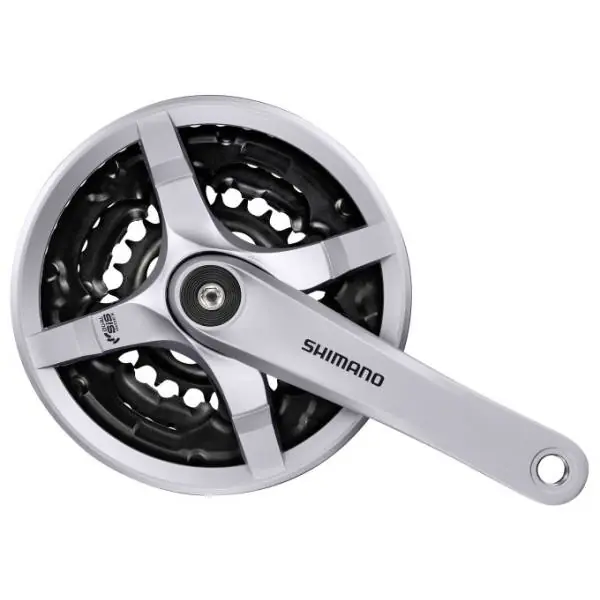 Ajankohtainen Shimano Kampisarja 6/8S 42/34/24T 170mm - Hopea