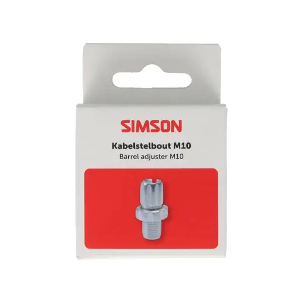 Edullinen Hinta Simson M10 Kaapelin Säätöpultti - Hopea