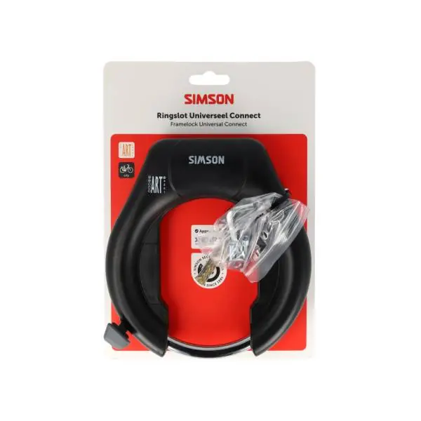 Osta Tänään Simson Connect Runkolukko - Musta