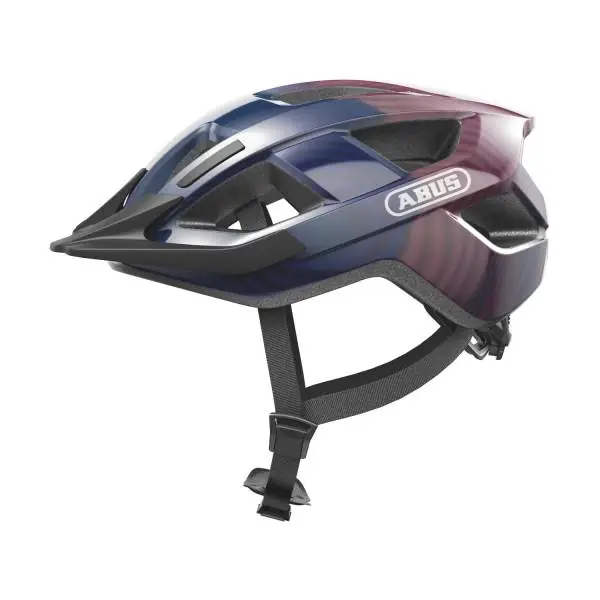 Abus Aduro 3.0 Led Pyöräilykypärä Purppura Waves Paars Waves Halpa Hinta