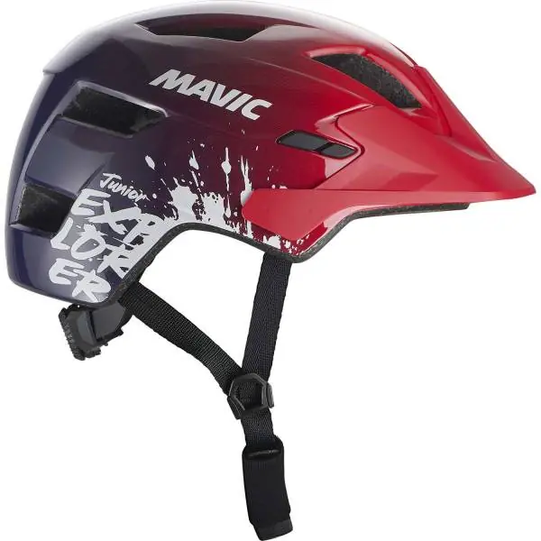 Alennettu Mavic Juniori Explorer Lasten Pyöräilykypärä Punainen - S 51-56 cm