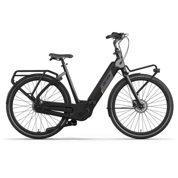 Ajankohtainen Cortina E-Common Family Integrated E-Bike Naiset 28" 50cm