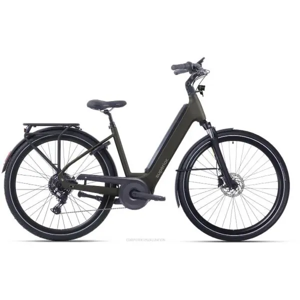Ajankohtainen Superior eWAY 6.4 E-Bike Naiset 28" 58cm 9S 500Wh - Kupari/Musta