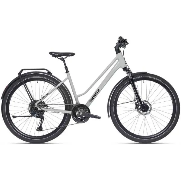 Viikonlopputarjous Superior BLOX 6.2 T MS Hybridi Polkupyörä Naiset 28" 46cm 16V - Gr