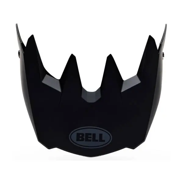 Turvallinen Maksu Bell Visor - Sanction 2 DLX Matta Musta - M/XL
