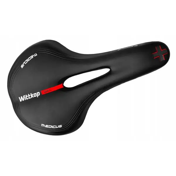 Wittkop Twin Medicus 4.0 MTB/Race Polkupyörän Satula - Musta Erikoistarjous