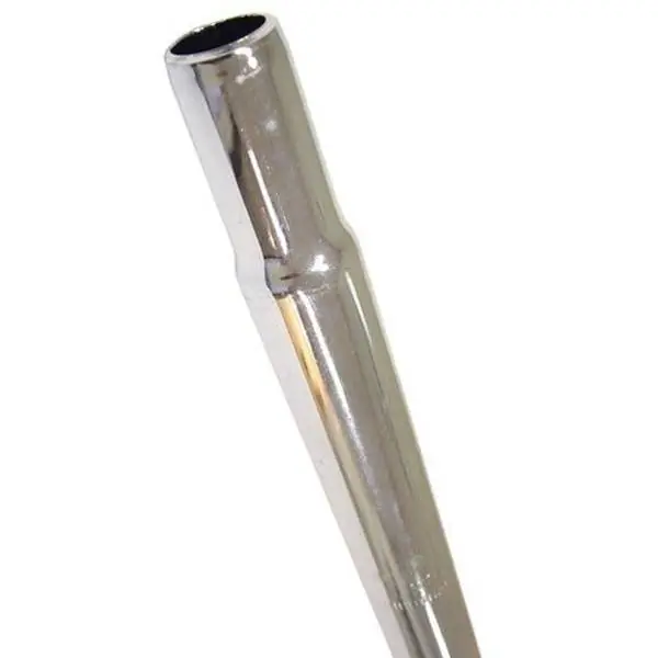 Vinty Satulatolppa Kynttilä Ø25,4 mm 200mm Teräs - Kromi Nopea Toimitus