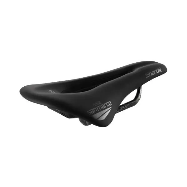 Poisto Selle San Marco Shortfit FX 130 Polkupyörän Satula Hiili - Musta