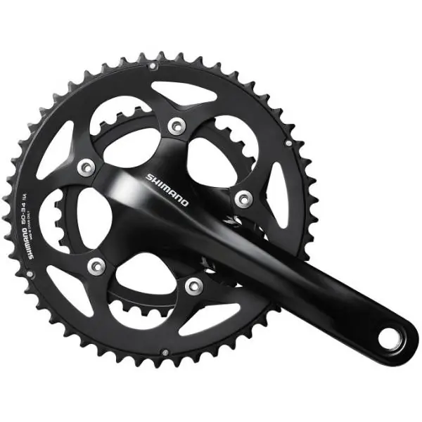 Paras Hinta Shimano Road FC-RS400 Kampisarja 50-34T 2x10V 175 mm - Musta