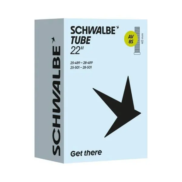 Superhinta Schwalbe Sisäkumi 22" 25/28mm 489/501 AV40mm