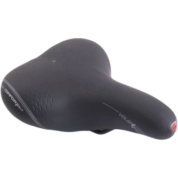 Vain Tänään Selle Bassano Volare XL Polkupyörän Satula Comfort Plus - Musta