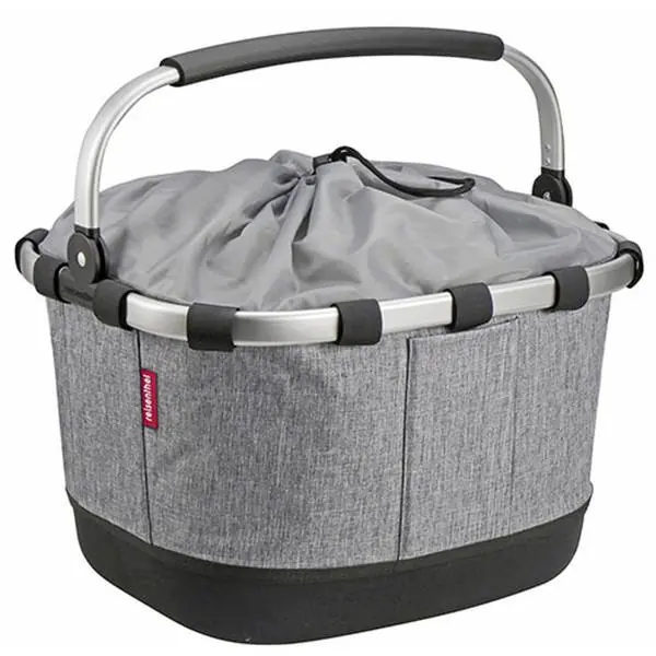 Rixen & Kaul Carrybag GT Polkupyörän Kori Taka 21L UK - Hopea Ilmainen Palautus