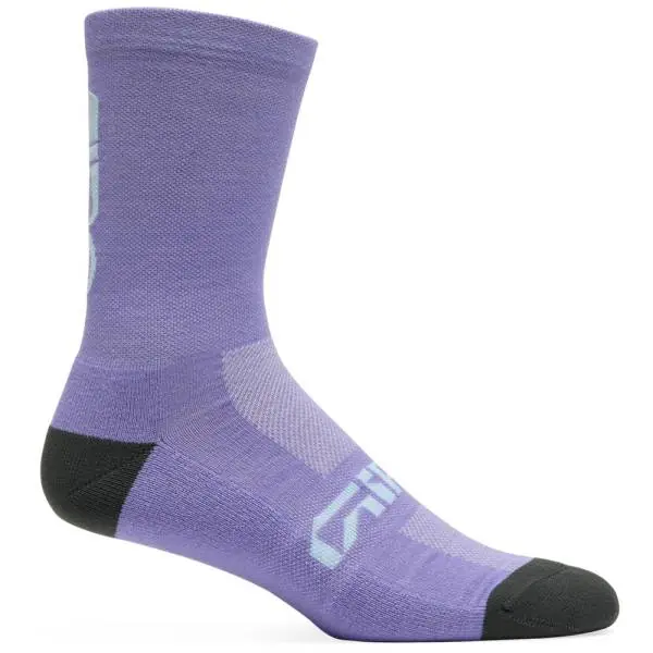 Giro Talvi Merino Wool Pyöräilysukat Purppura Hasselpähkinä - M 40-42 Osta Tänään