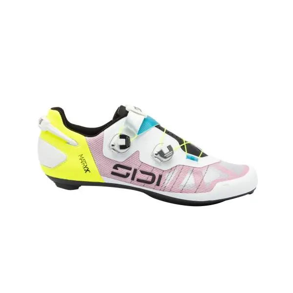 Sidi Wire 3 Pyöräilykengät Valkoinen/Fluo Keltainen - 41,5 Halpa Hinta