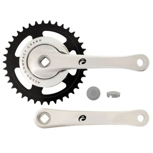 Alennettu Hinta Batavus Compact Kampisarja 38T 170mm Alumiini - Hopea