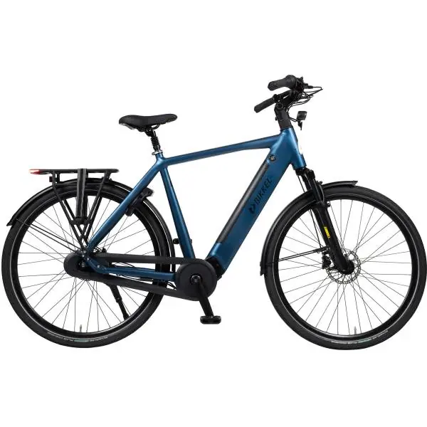 Bikkel Tuba S E-Bike Miehet 53cm 7S Belt Levy 630Wh - Sininen Pikatoimitus