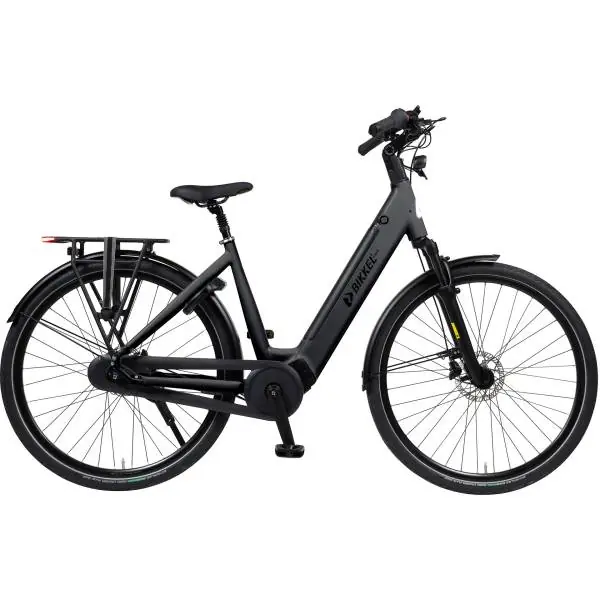 Älä Missaa Bikkel Tuba S E-Bike Naiset 55cm 7S Belt Levy 630Wh - Harmaa